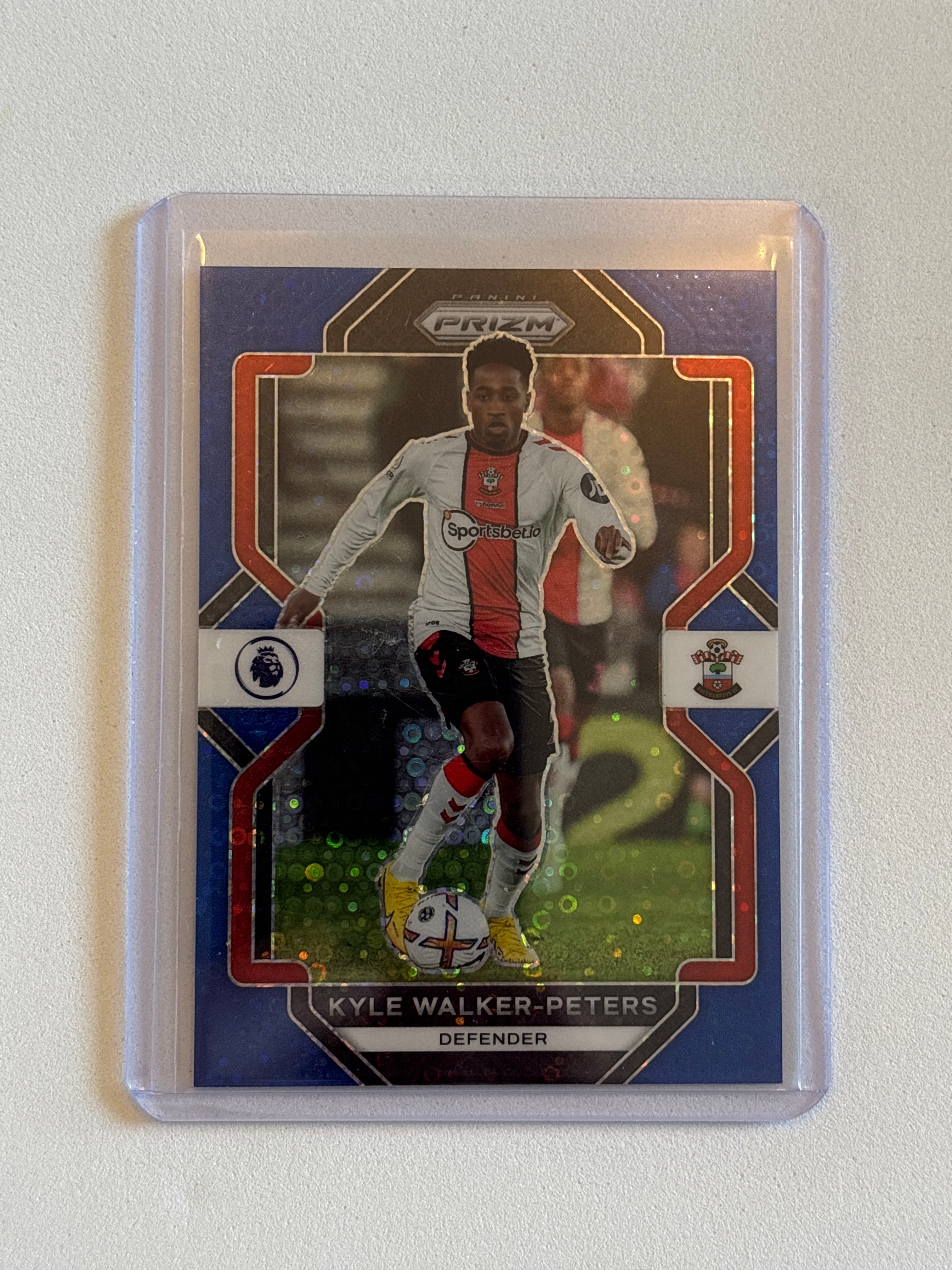 Walker-Peters - Blue Breakaway Prizm /75