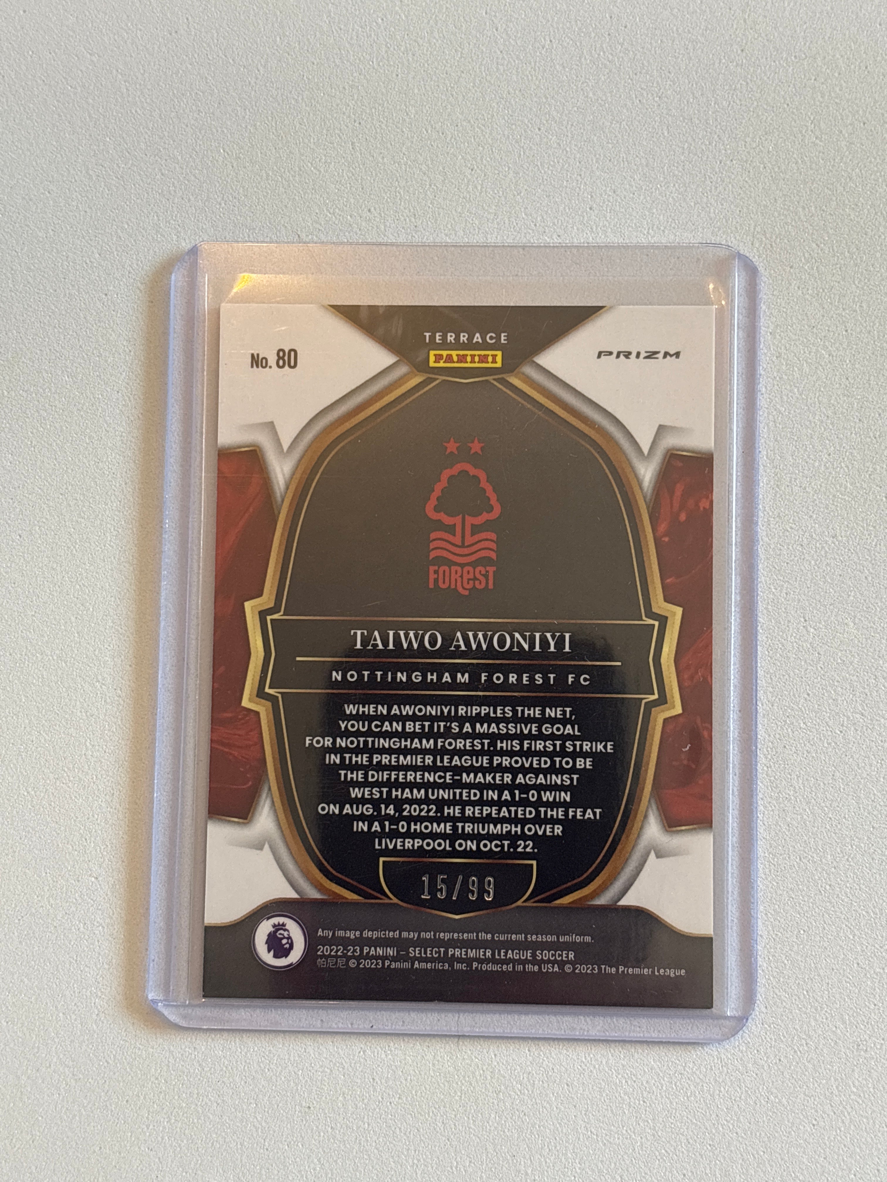 Awoniyi - Orange Select 15/99