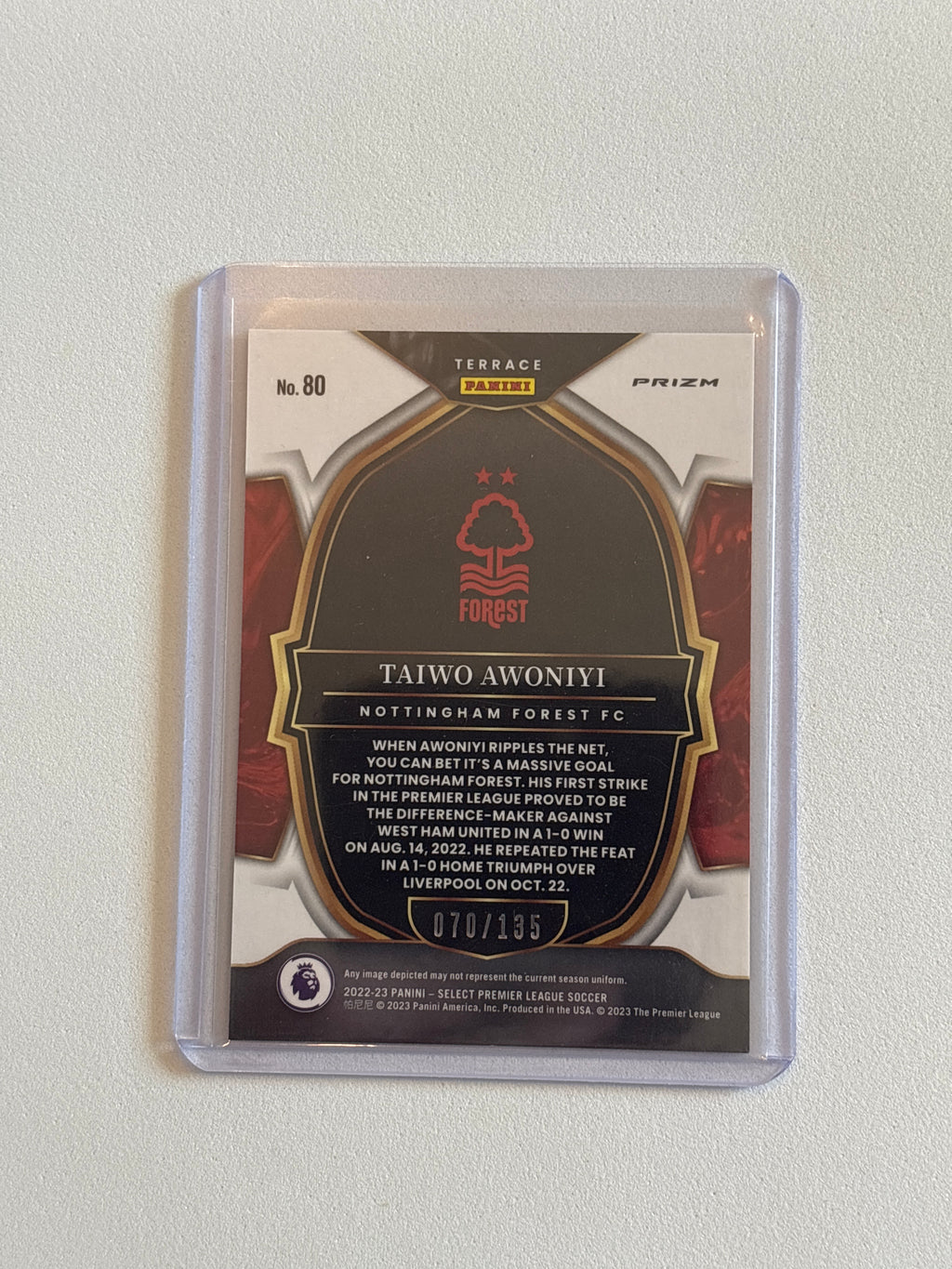 Awoniyi - Purple Select 070/135