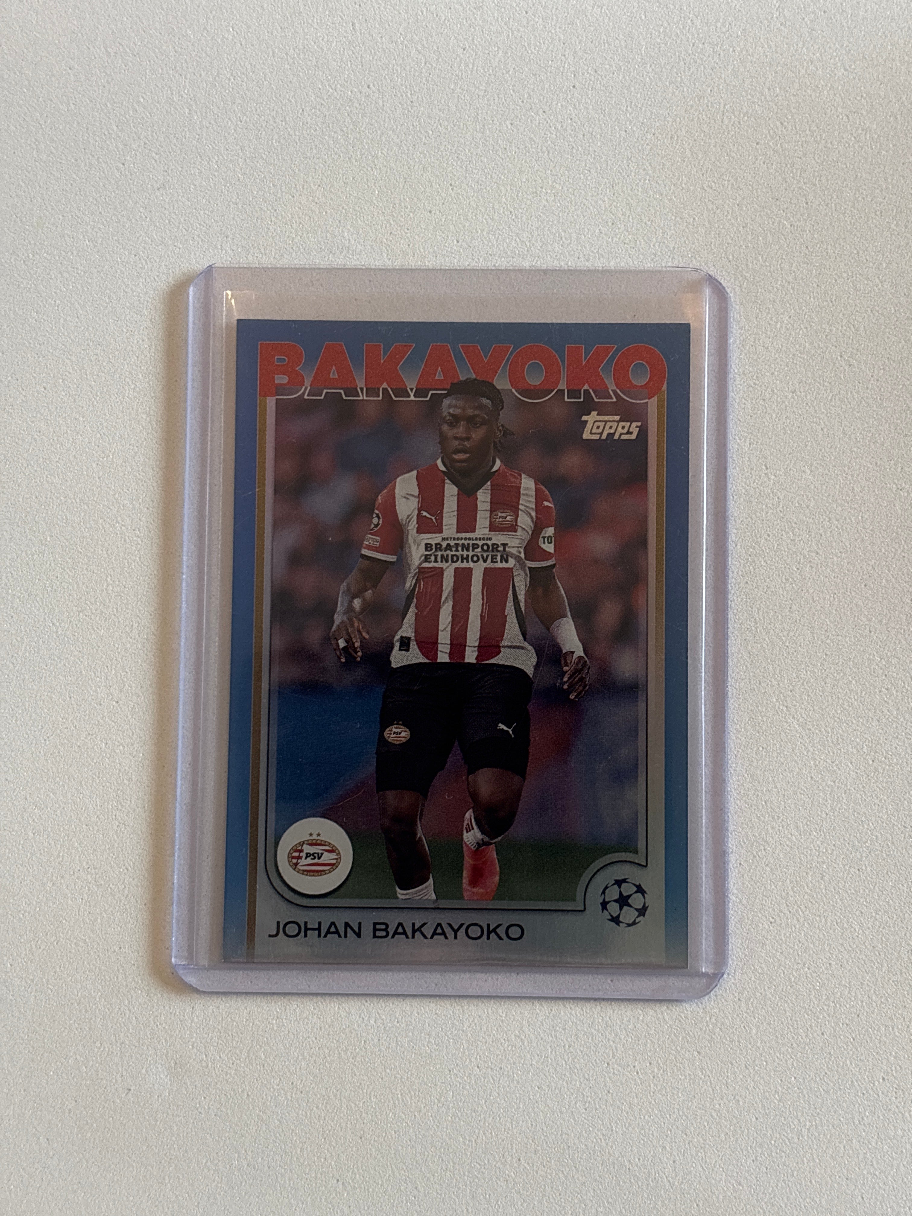 Bakayoko - Topps UCC Blue Refractor /125