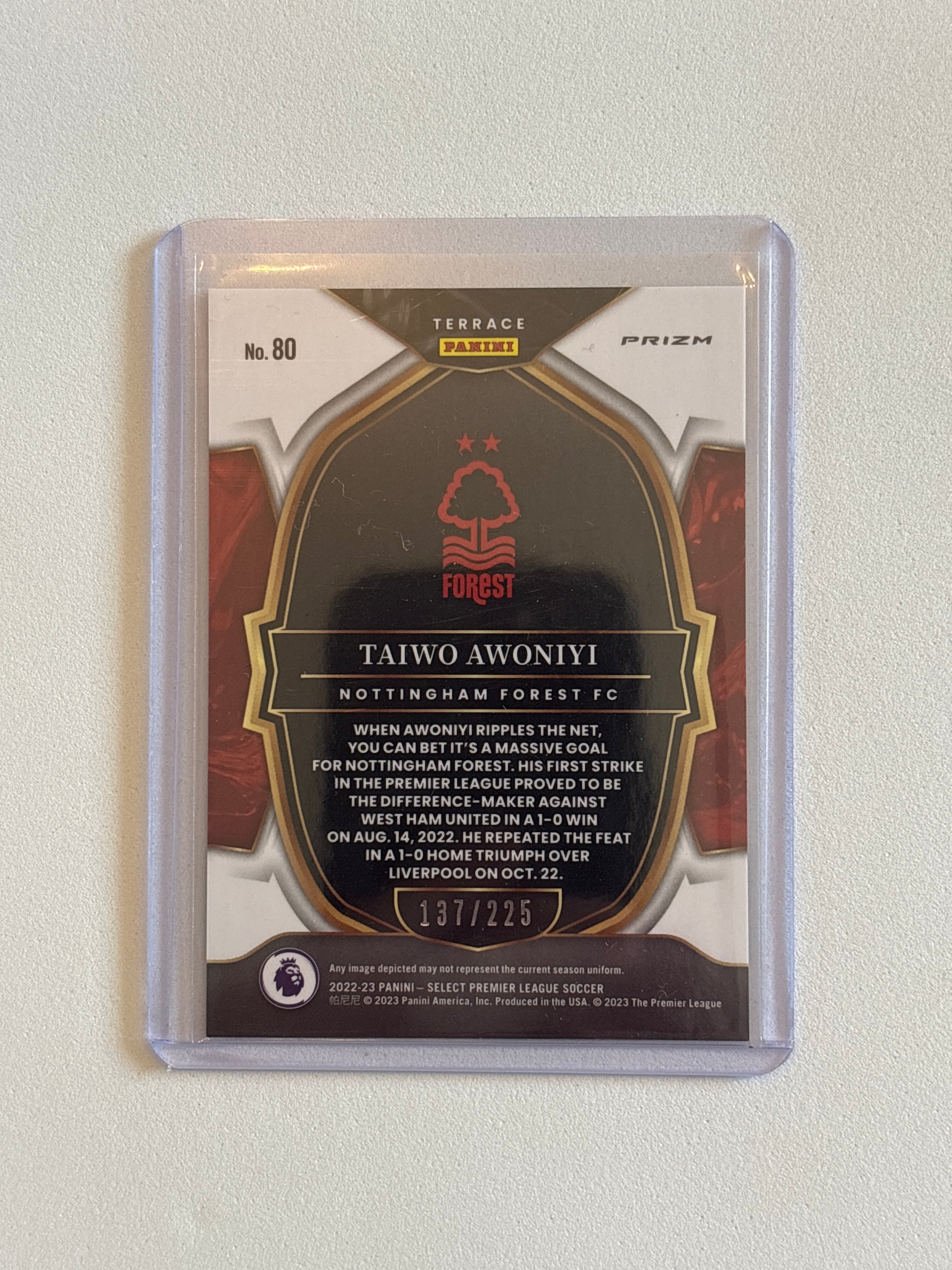 Awoniyi - Camo Select 137/225