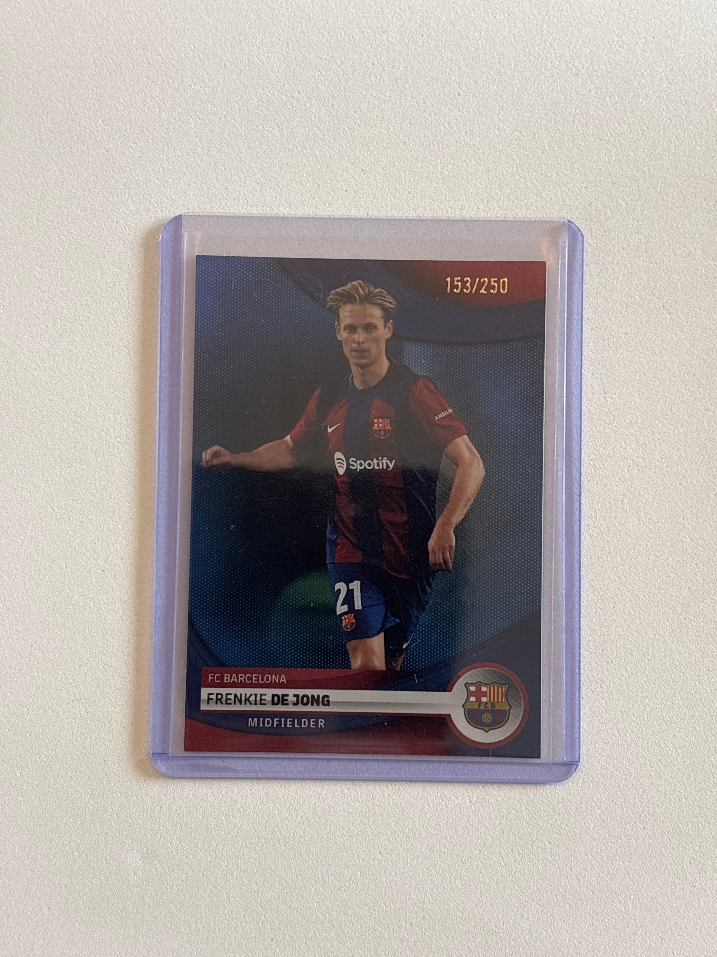 De Jong - Barcelona Team Set /250