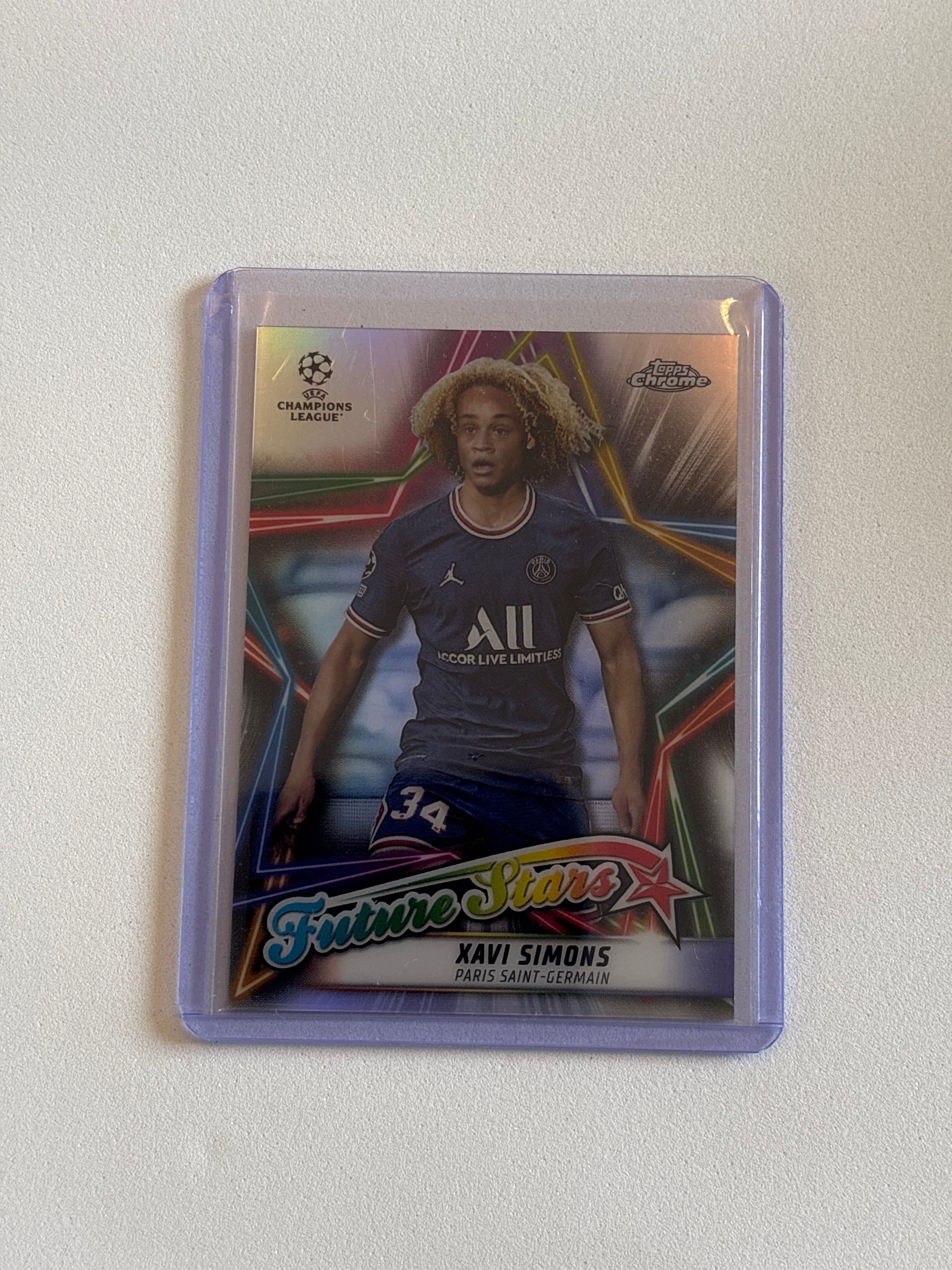Simons - Topps Chrome Future Stars