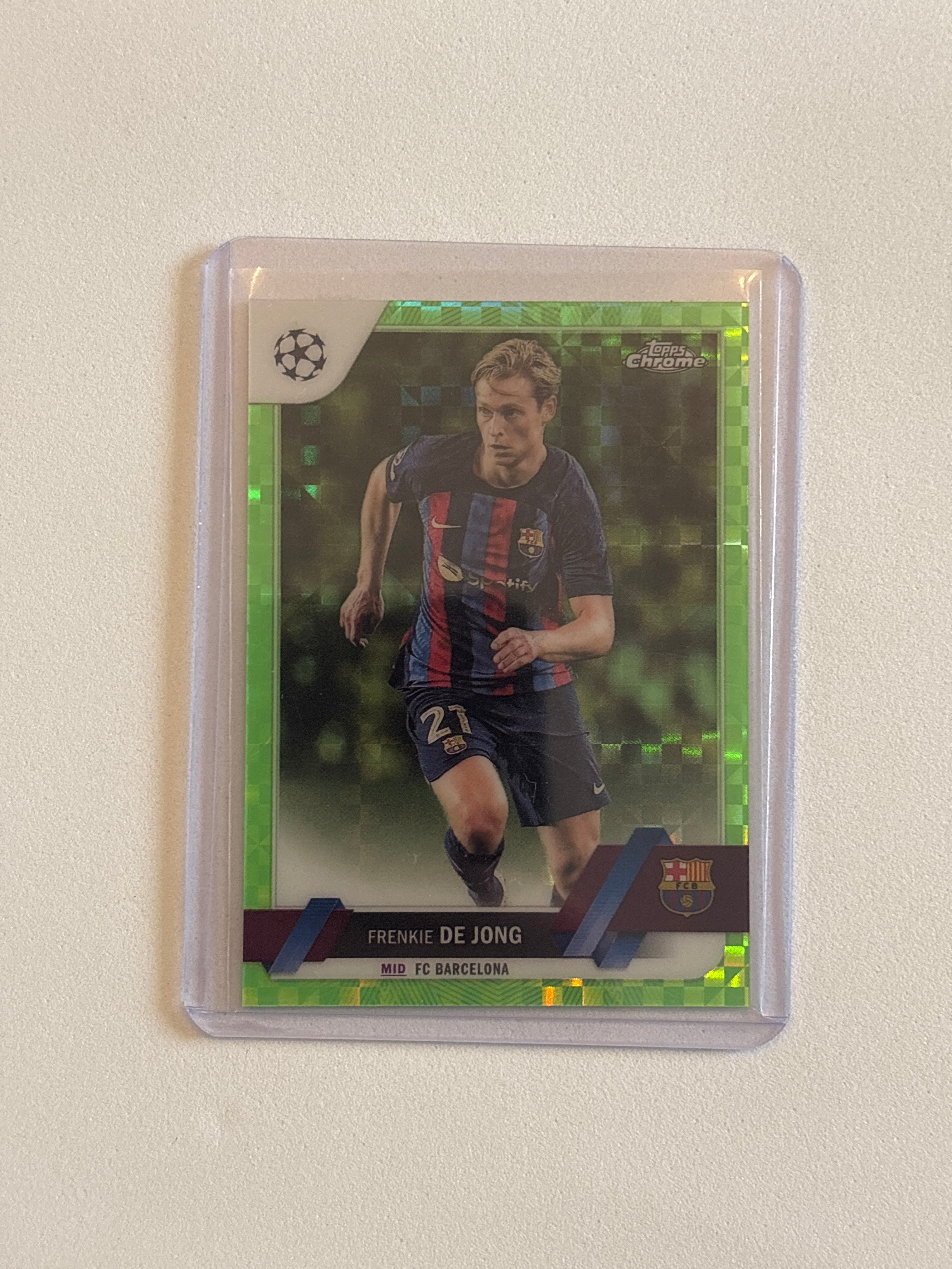 De Jong - Green X-Fractor /399