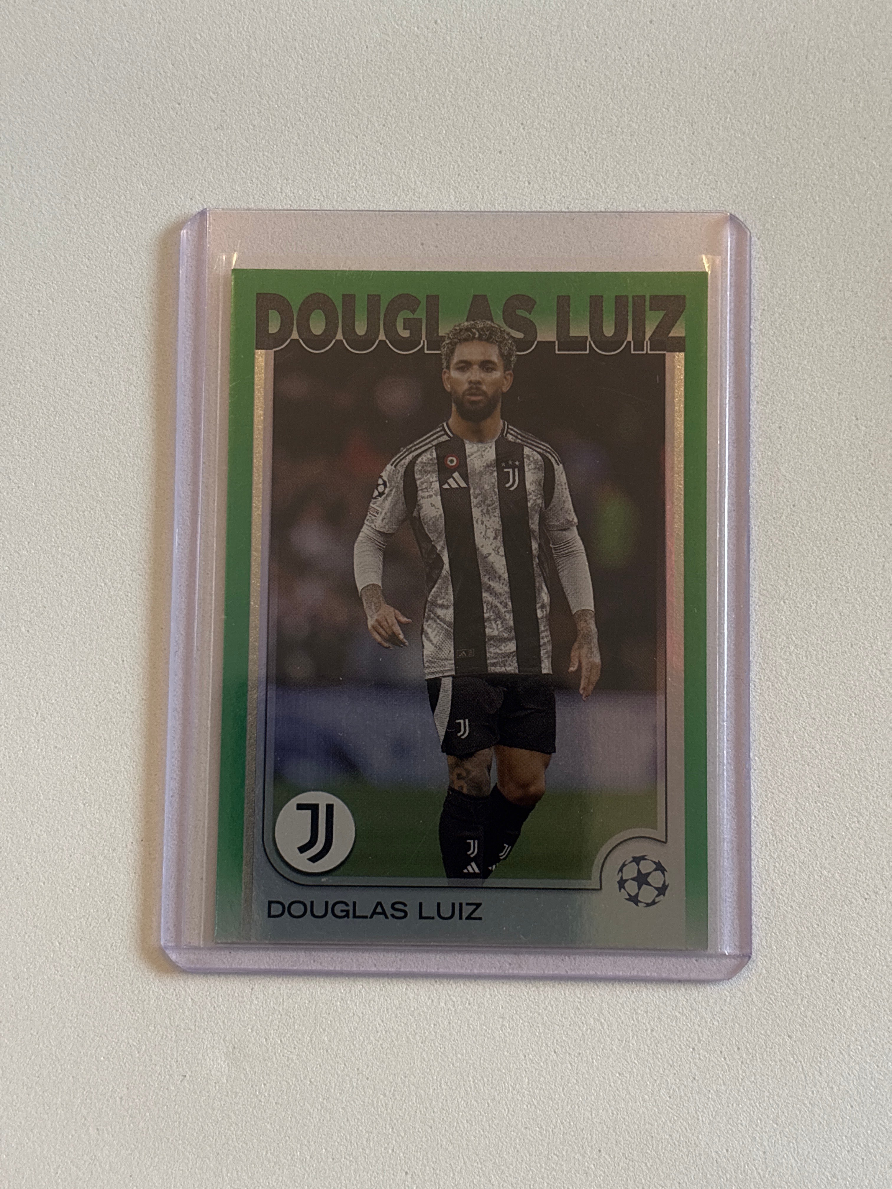 Luiz - Topps UCC Green Refractor /99