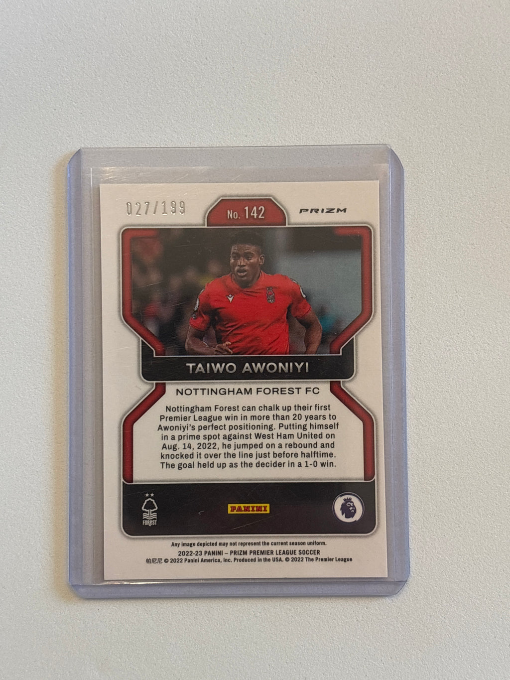 Awoniyi - Pink Prizm 027/199