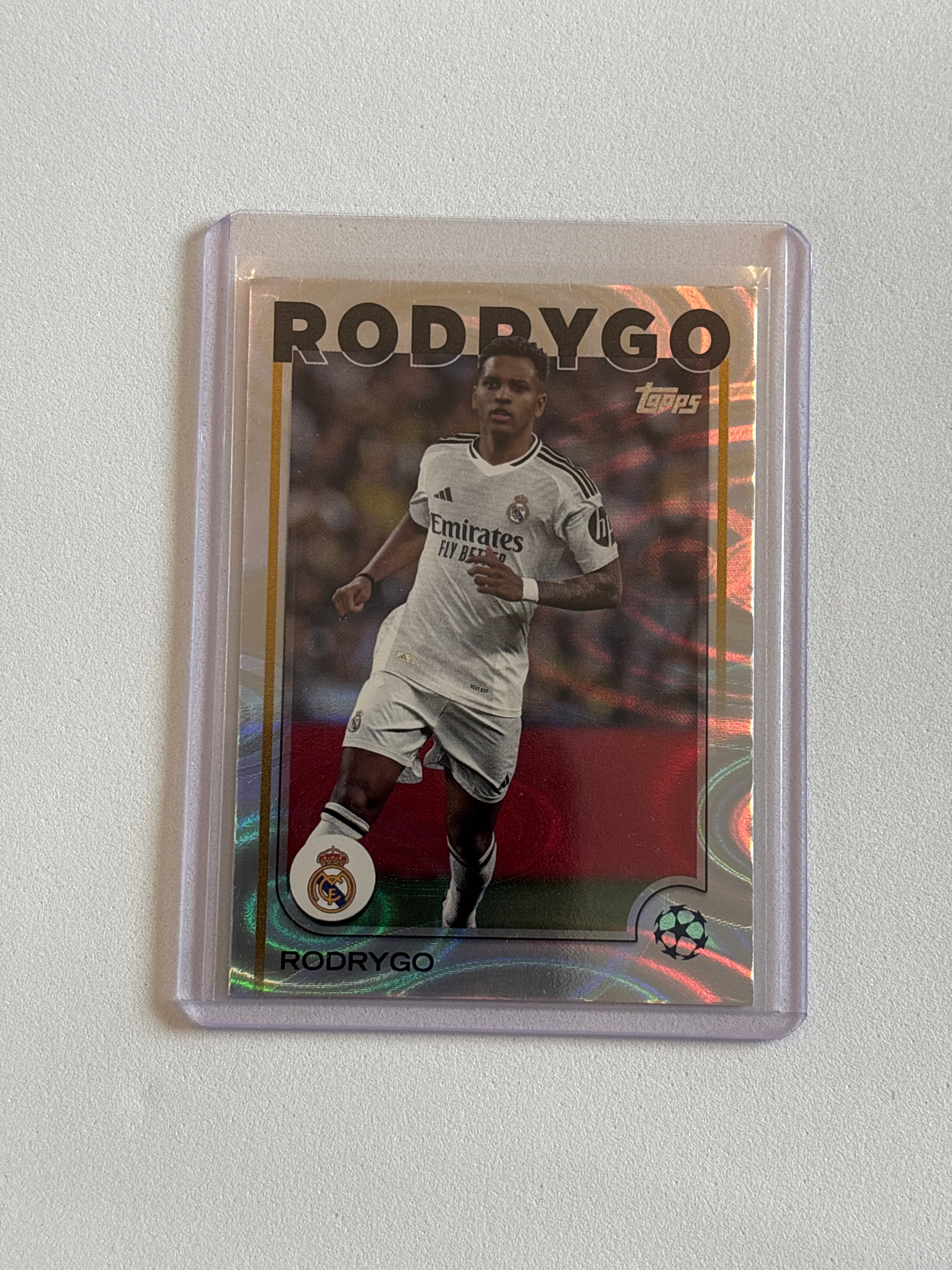Rodrygo - Topps UCC Rain Drops